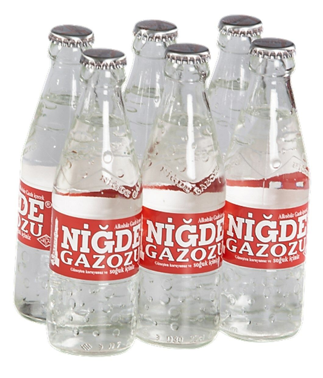NIGDE Gazozu Turkish Traditional Soft Drink 250mL x 6pcs