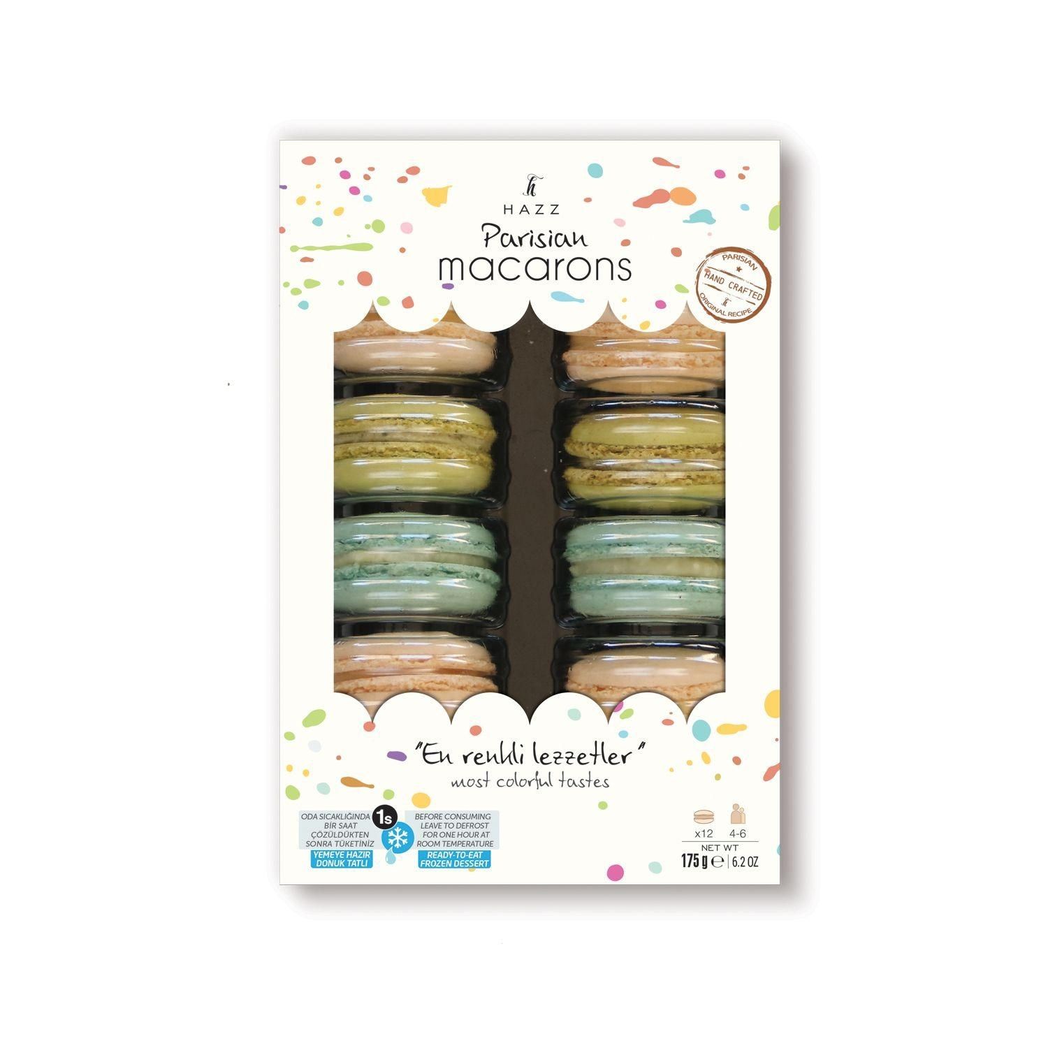 Halal Hazz Macarons 12pcs