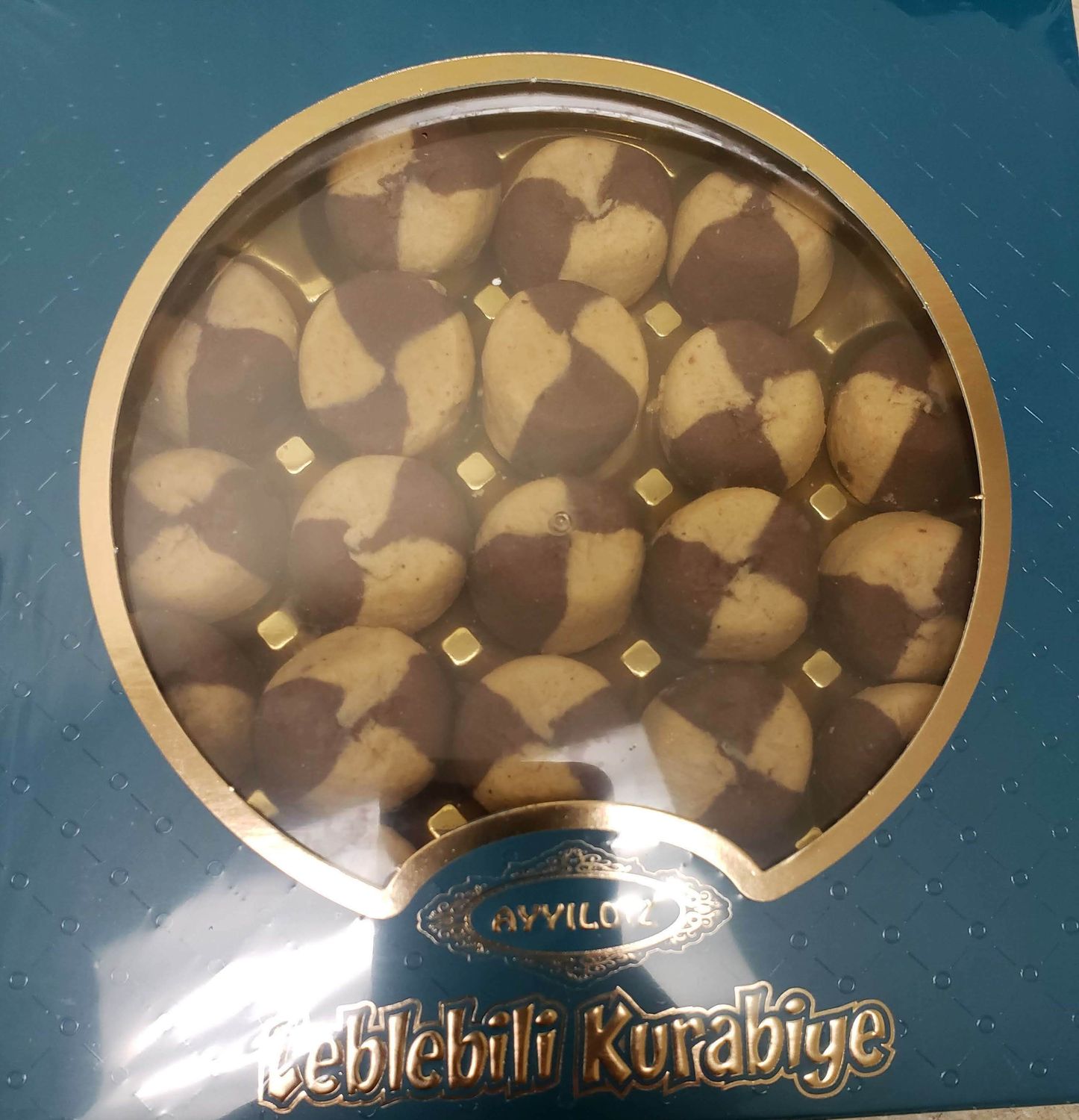 Leblebili Kurabiye Sade/kakaolu (Chickpea Cookies With Cacao) 360g