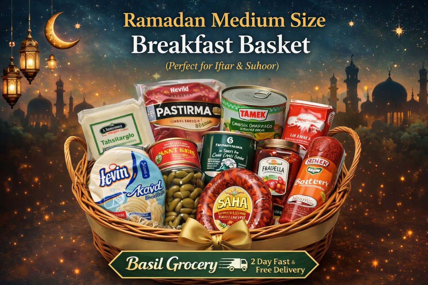 Ramadan Medium Size Breakfast Basket