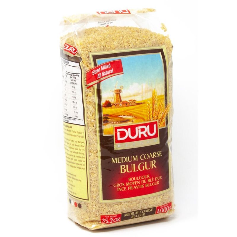 DURU Medium Coarse Bulgur - Ince Pilavlik Bulgur 1kg