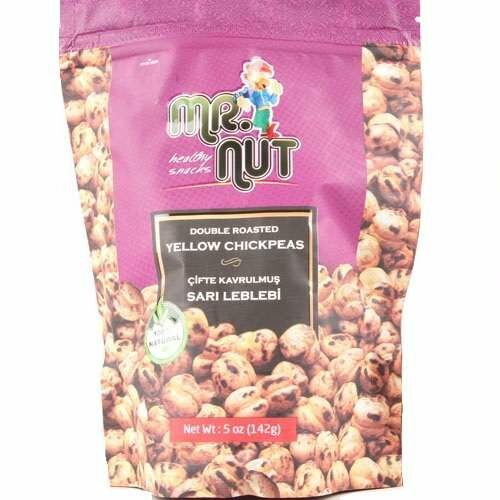 MR. NUT Double Roasted Yellow Chickpeas Sari Leblebi 5oz (142g)