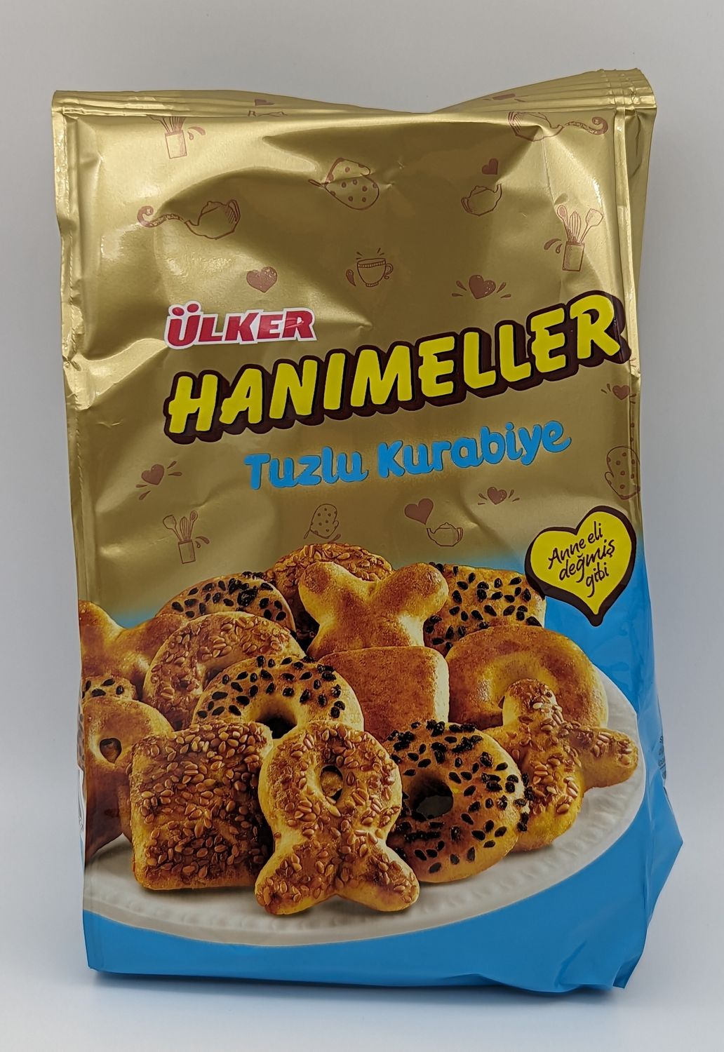 ULKER Hanimeller Tuzlu Kurabiye - Salted Cookies Assorted 150g