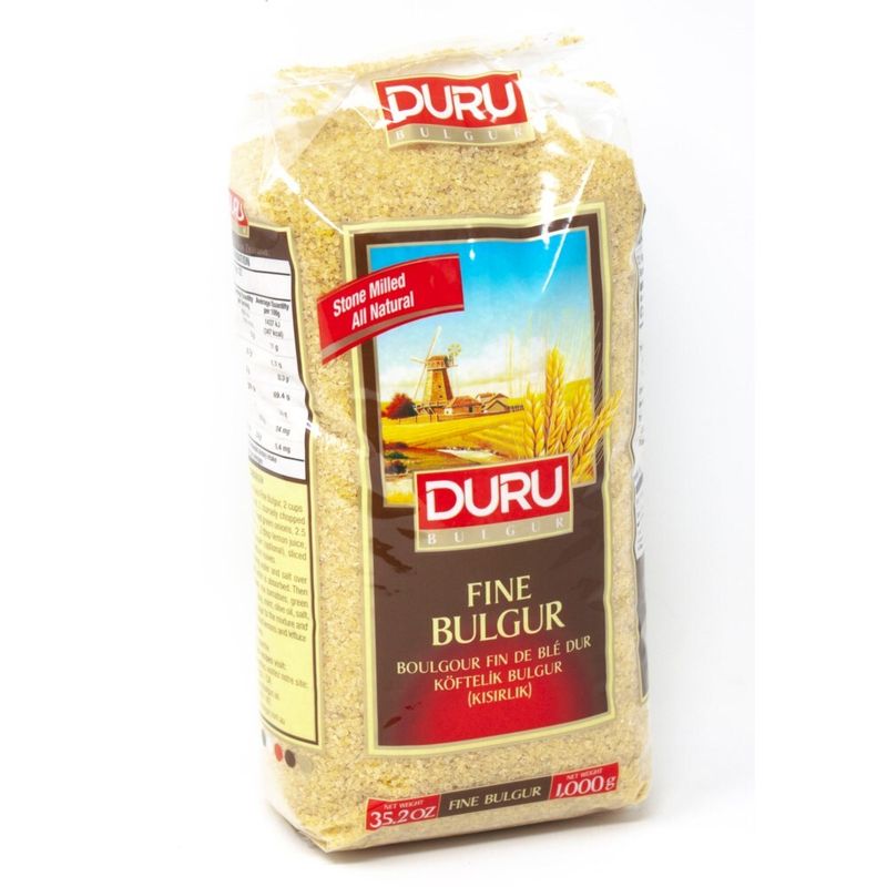 DURU Fine Bulgur Kisirlik ve Cig Koftelik 1kg