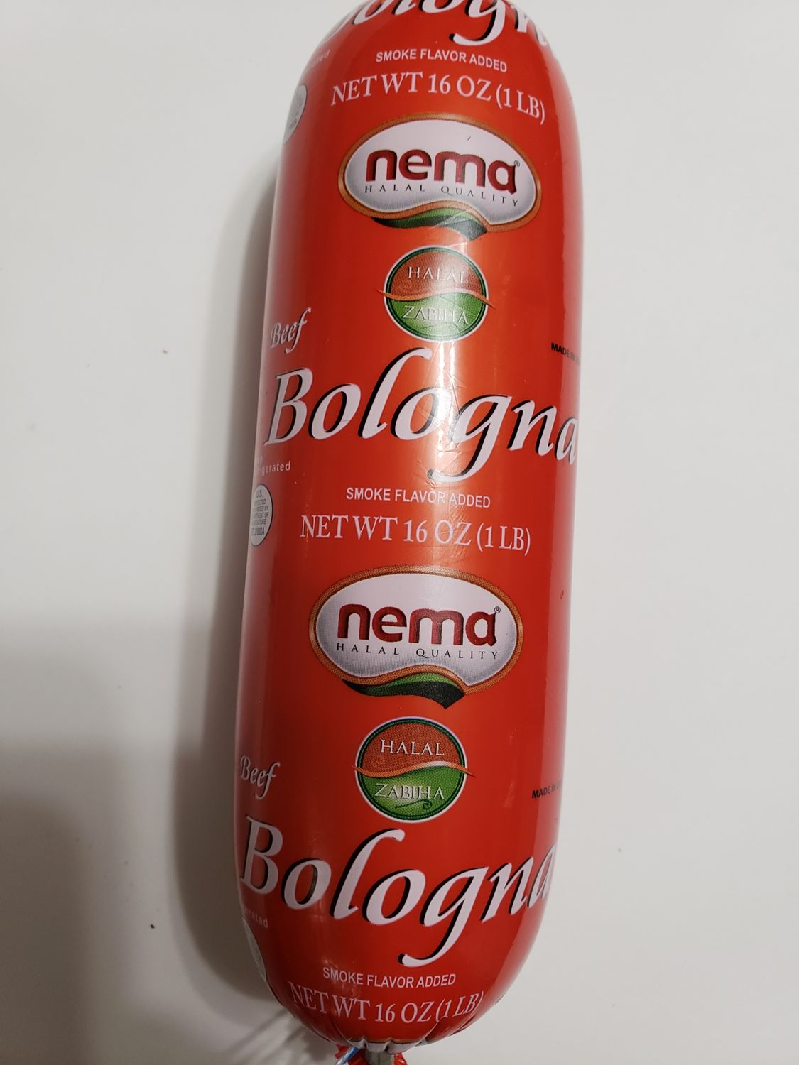 NEMA Halal Bologna 1lb