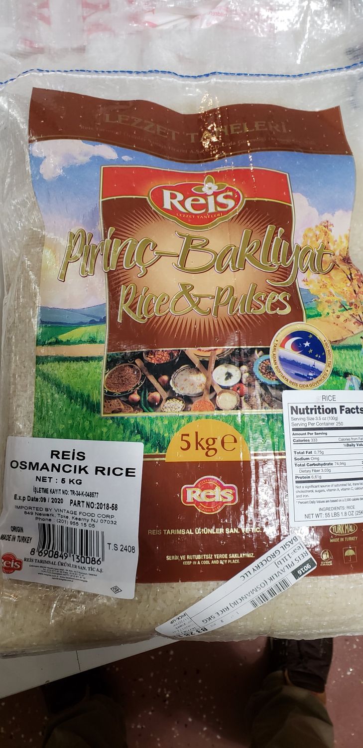 REIS Osmancik Rice 5kg