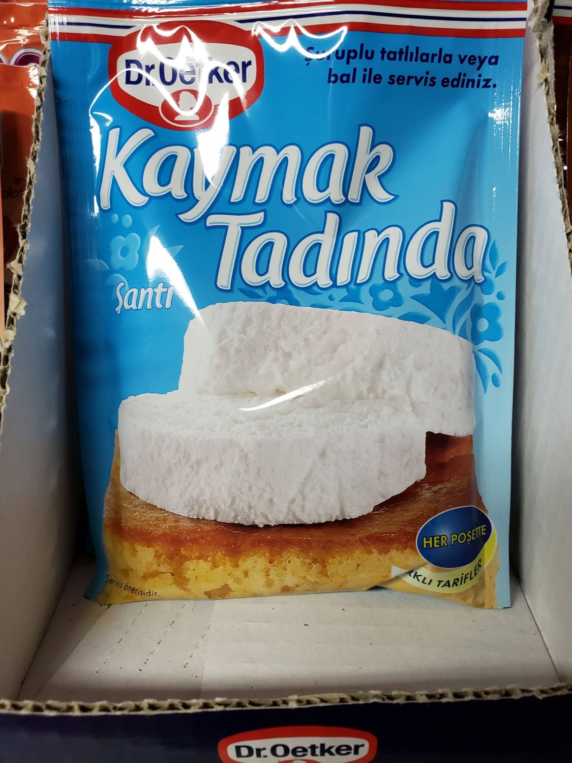 DR. OETKER Whipped Cream With Milk Cream Taste 58g