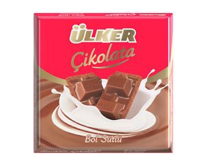 ULKER Square Milk Chocolate Bars 60g