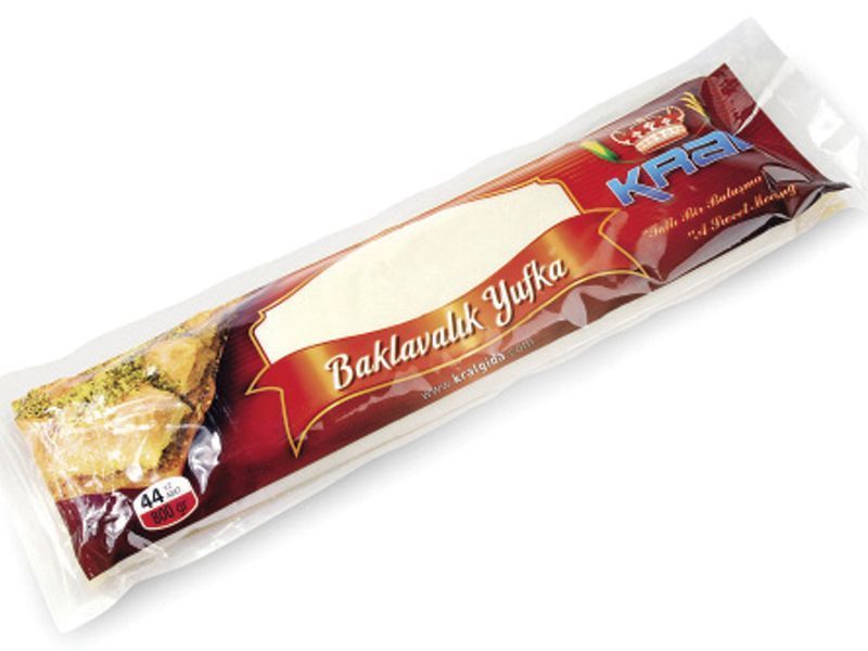 KRAL Baklavalik Boreklik Yufka (Filo Pastry For Baklava) 800g