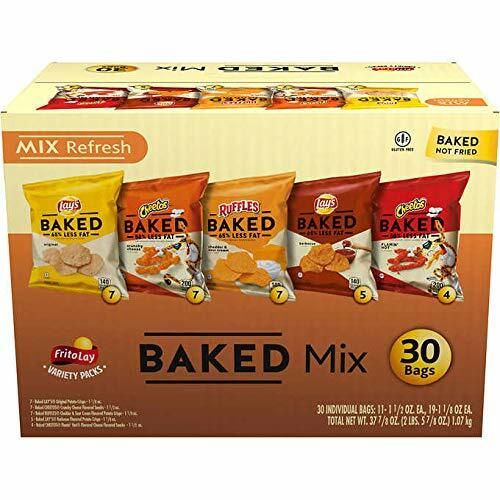 Frito Lay Oven Baked Mix, Variety Pack, 30-Count