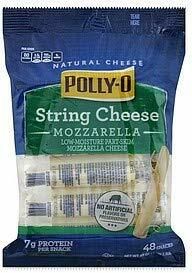 Polly-o String Cheese Mozzarella Low-moisture Part Skim Cheese 48 Stick