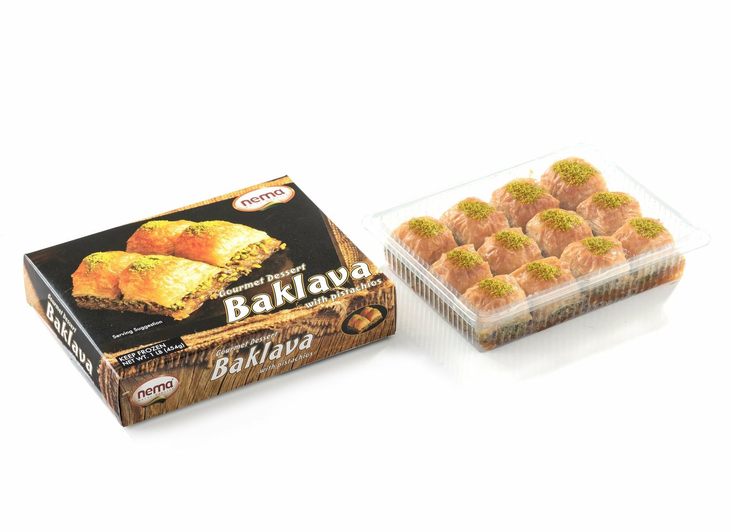 NEMA Baklava With Pistachio 1lb