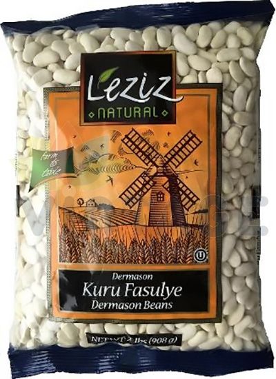 LEZIZ Turkish Dermason White Beans 2lb