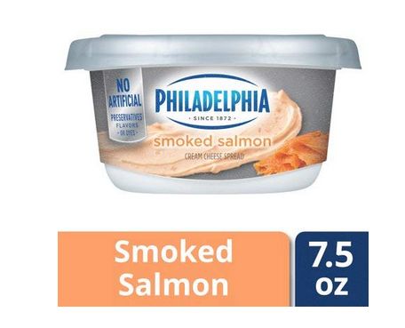 Philadelphia Smoked Salmon Cream Cheese Spread, 3 Ct. / 22.5oz