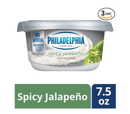 Philadelphia Jalapeno Cream Cheese Spread, 3 Ct. / 22.5oz