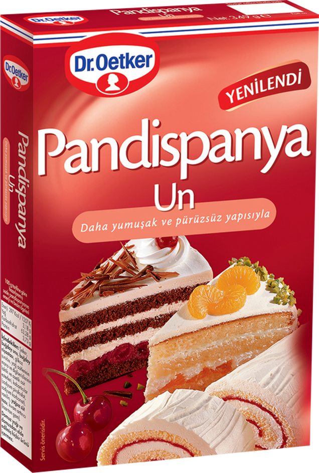 Dr. Oetker Pandispanya Un / Flour Mix For Cream Cake - 350g