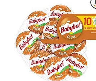 Mini Babybel Gouda Cheese, 7.5 Ounce 10 Pack