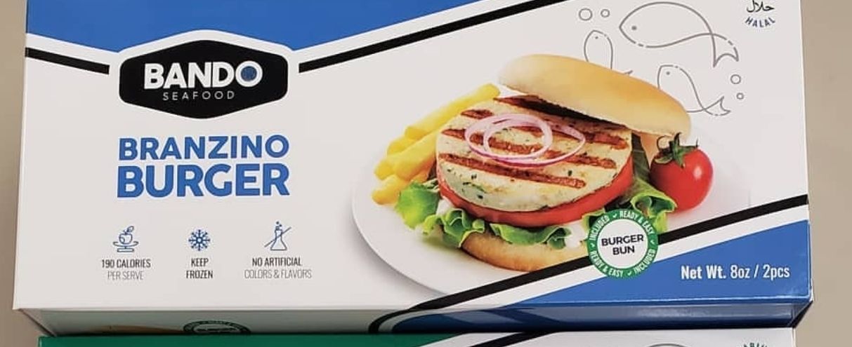 Branzino Burger 2pcs With Bans (Levrek Burger)