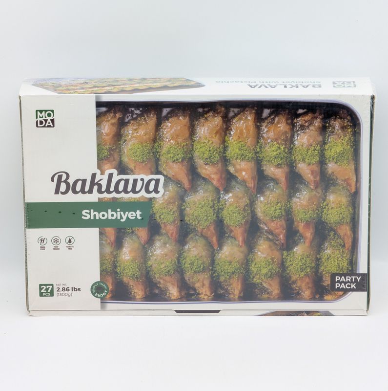 MODA Baklava Shobiyet with Pistachio 2.86lb 1.3kg