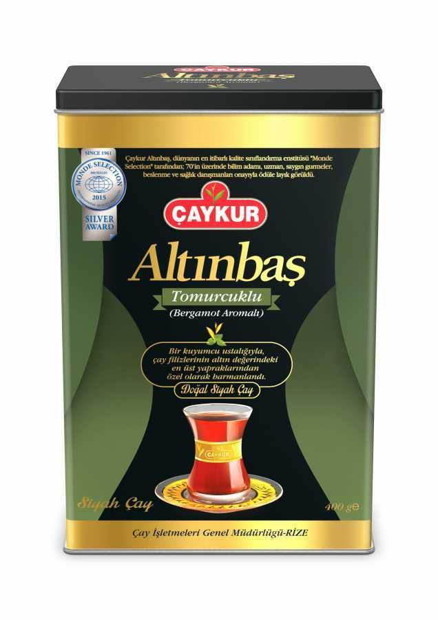 CAYKUR Altinbas Earl Grey Tea (Bergamotlu) Can 400g