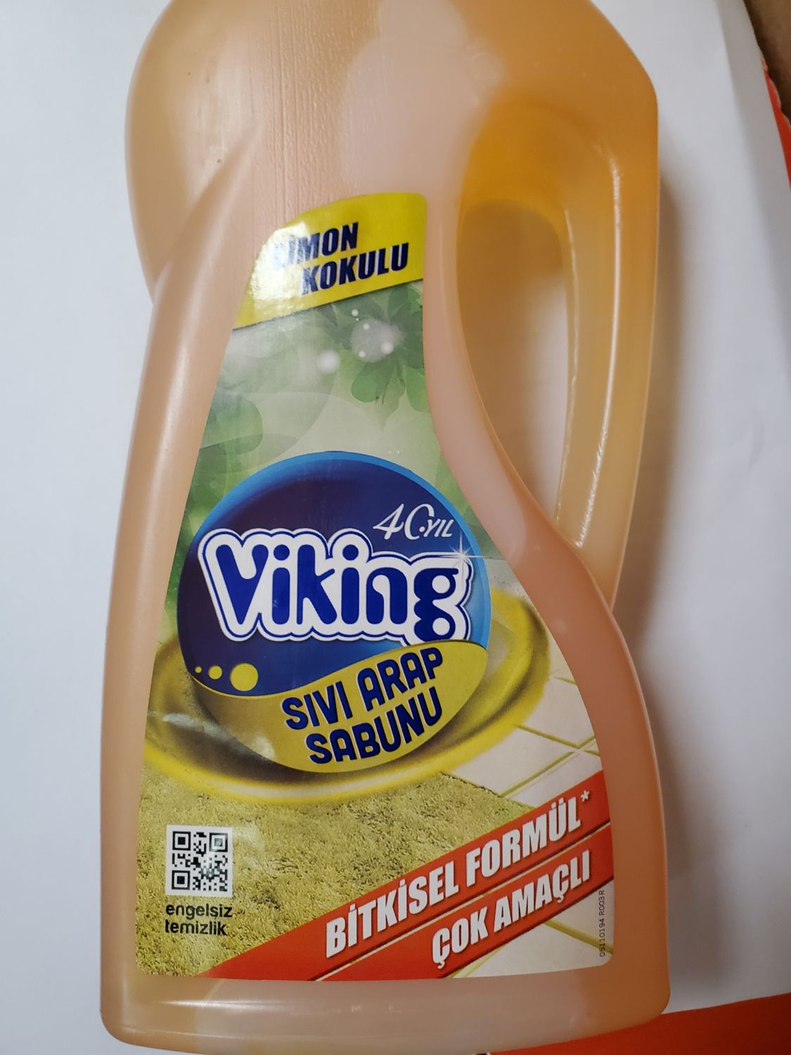 Viking Cleaning Soap Sivi Arap Sabunu With Lemon Sabun 750g