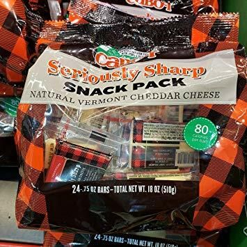 Cabot Seriously Sharp Snack Pack 24pcs