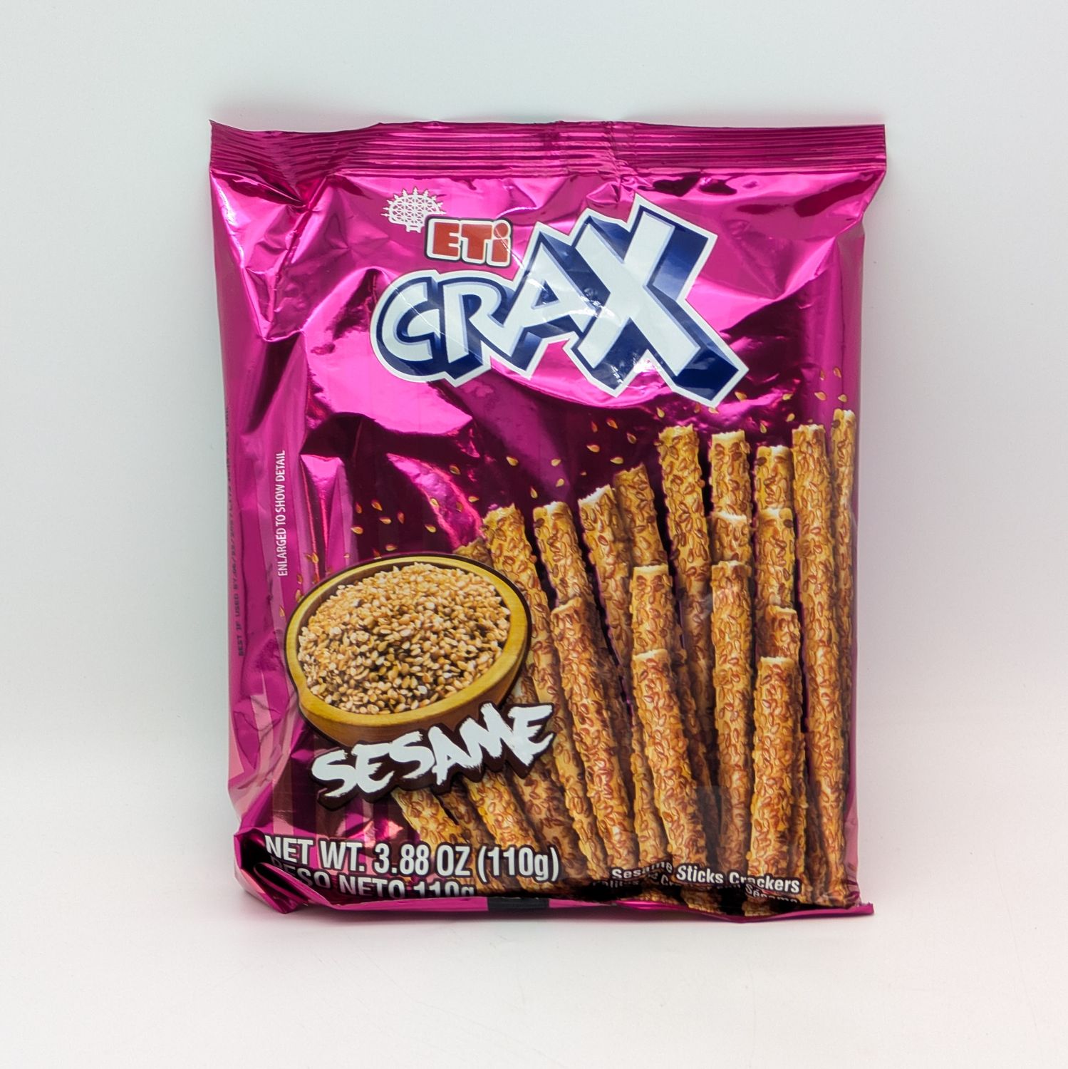ETI Crax Sesame Stick Crackers 110g