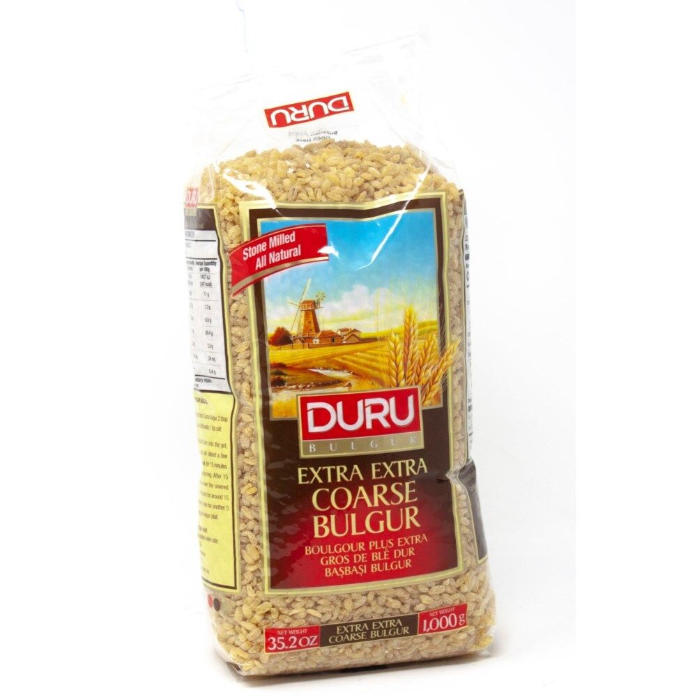 DURU Extra Extra Coarse Bulgur (Basbasi Bulgur) 1kg Basbasi Bulgur