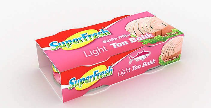 SUPERFRESH Tuna Fish Light 2X160g