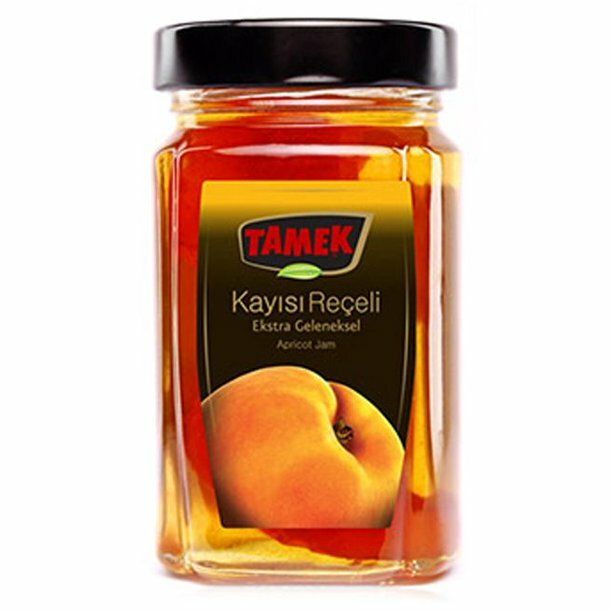 TAMEK Apricot Jam Preserve Kayisi Receli 380g