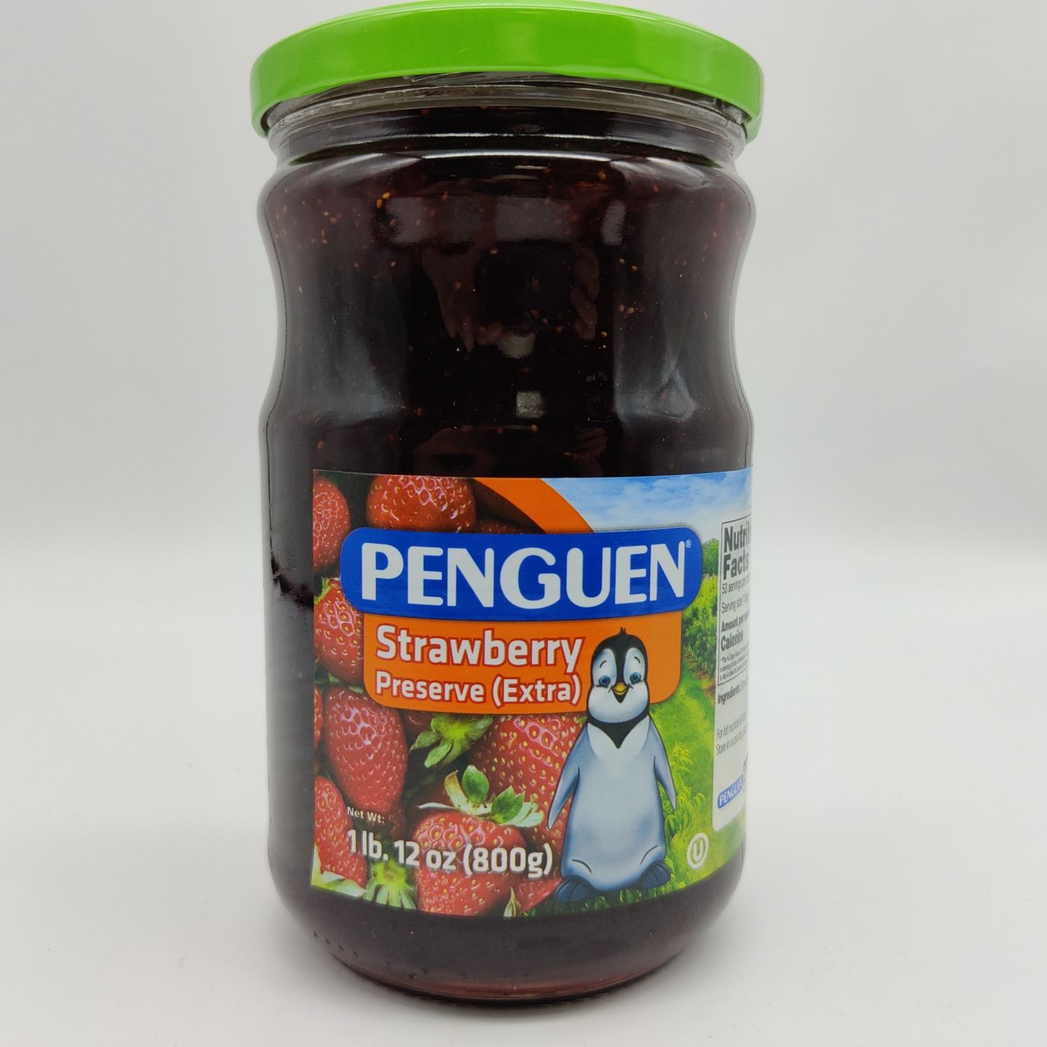PENGUEN Strawberry Preserve 800g Glass Cilek Receli 800g