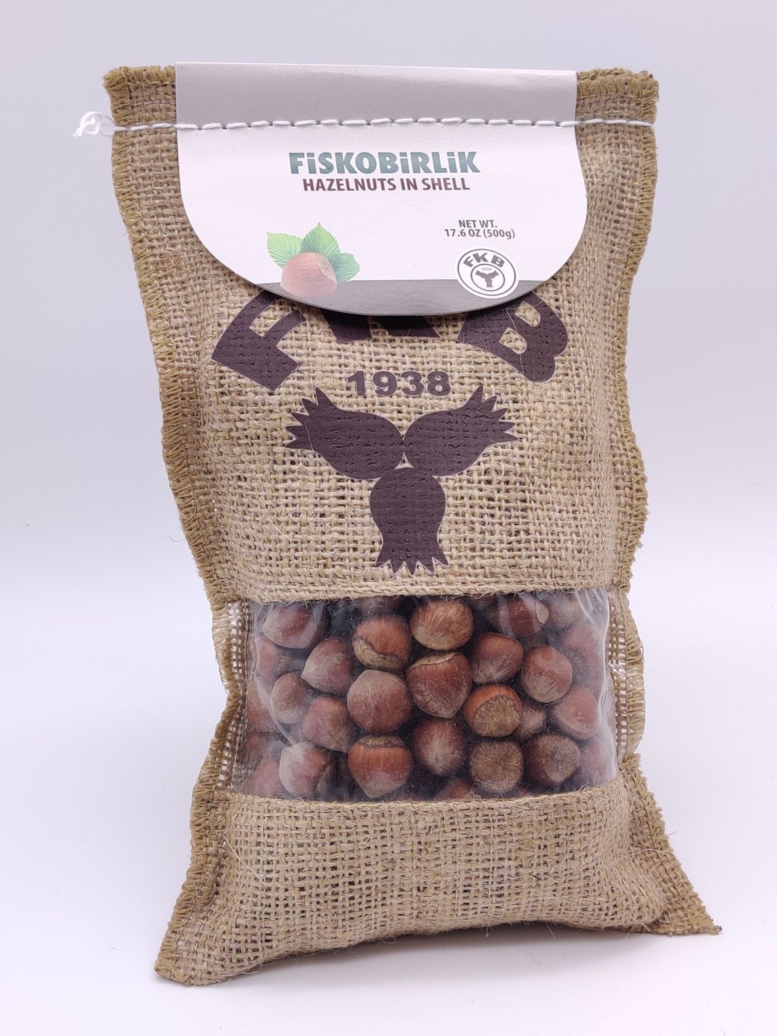 FISKOBIRLIK Hazelnut in Shell 500g