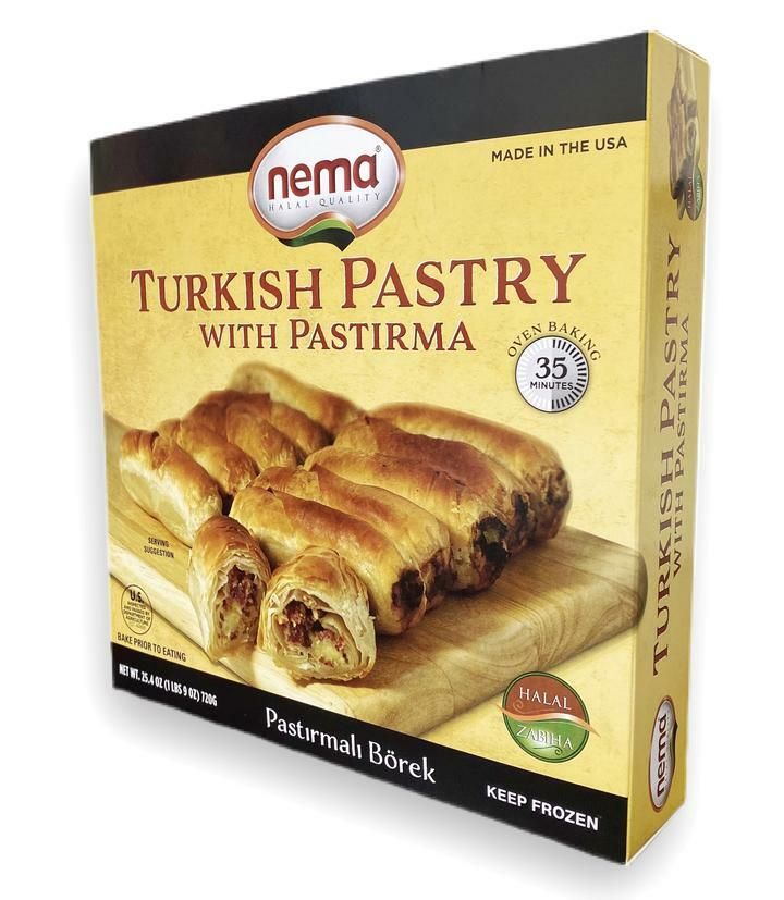 NEMA Turkish Pastry With Pastrami Pastirma