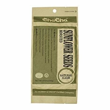 Soeos Chacha Chaca Sunflower Roasted &amp; Salted Seeds 250g