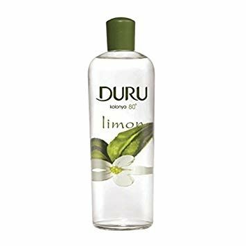 DURU Lemon Cologne (Limon Kolonyasi) 200mL %80 Alcohol
