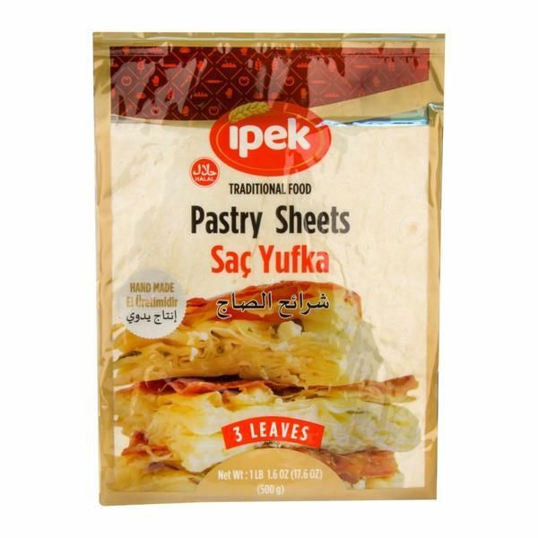 IPEK Sac Yufka Daily Pastry Leaves 500g