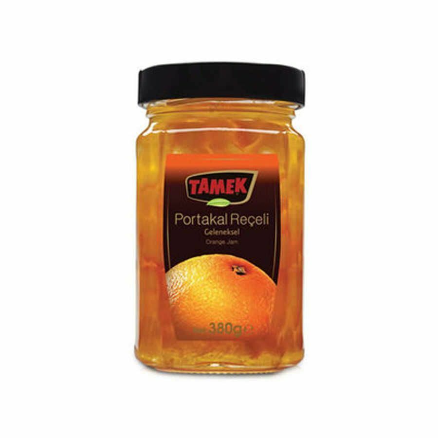 TAMEK Orange Jam Preserve Portakal Receli 380g