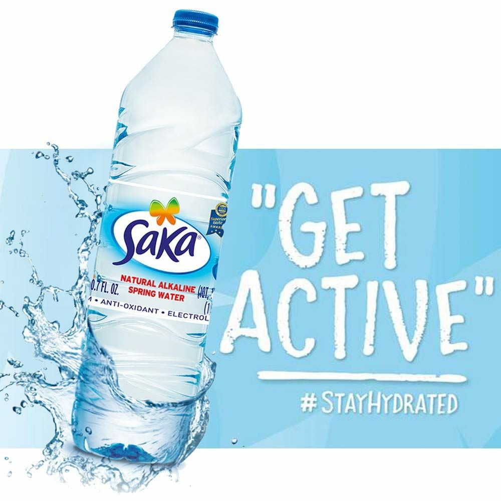 ULKER Saka Natural Alkaline Spring Water 1.5L Plastic