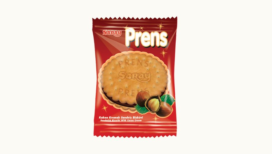 Saray Prens 25g -Sandwich Biscuits With Cocoa Cream