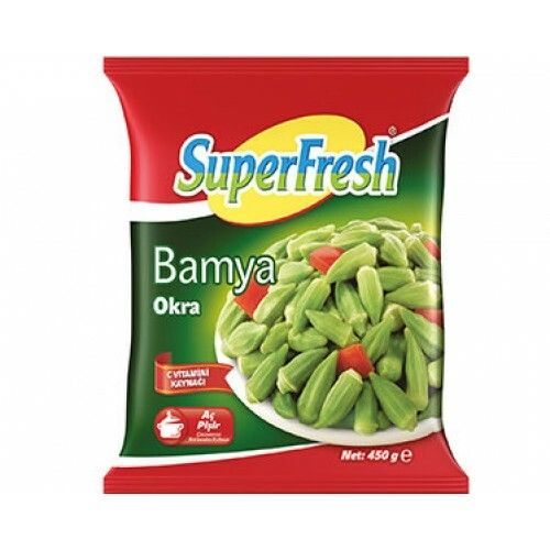 SUPERFRESH Okra 450g Turkish Bamya (Frozen)