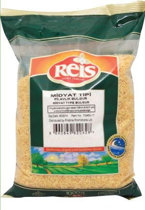 REIS Medium Coarse Bulgur 1kg (Midyat Bulguru)