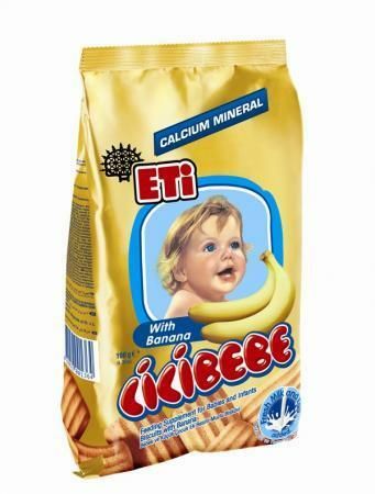 ETI Cicibebe Bebe Baby Biscuits Banana 172g