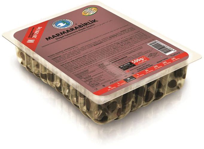 MB Marmara Birlik Gemlik Black Olives M Super 500g