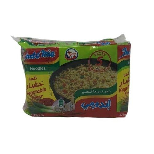 Indo Mie Noodle Soup Vegetable (75g x 5) Halal Indomie