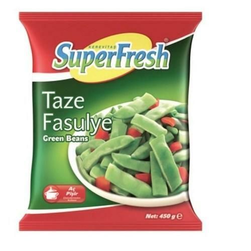 SUPERFRESH Green Beans 450g Turkish Taze Fasulye (Frozen)