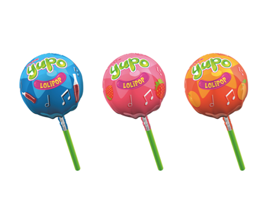 ULKER Yuppo Lollipop Candy 11g 4pcs