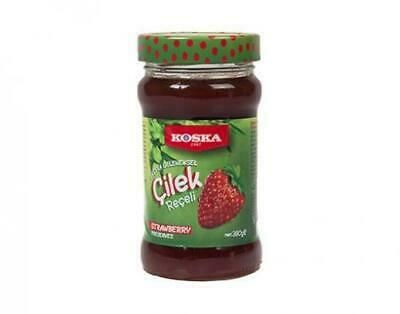 Koska Strawberry Preserves Jam (Cilek Receli) 380g