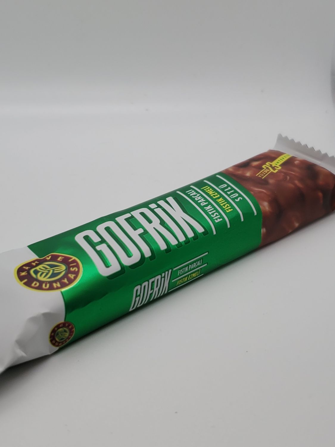 Gofrik By Kahve Dunyasi 33g Milk Chocolate With Pistachios