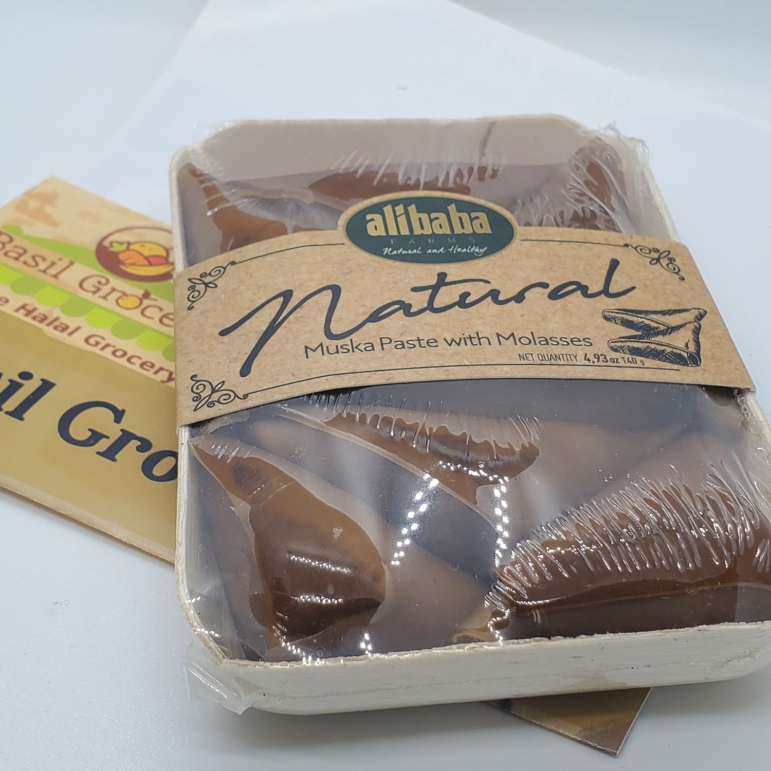 Natural Brown Grape Molases Paste With Pistachios By Alibaba Farm 140g 6pcs