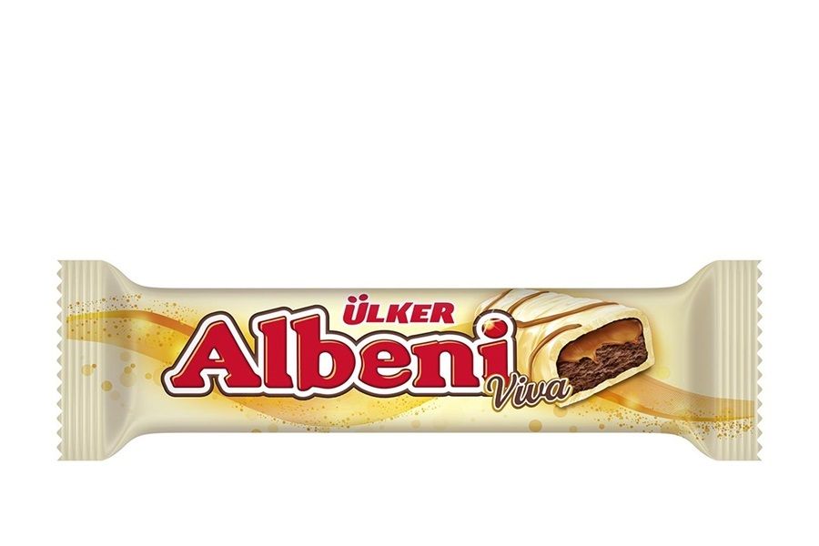 ULKER Albeni Viva White Chocolate Bar 36g